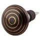 Black Striped Ceramic Wine Stopper